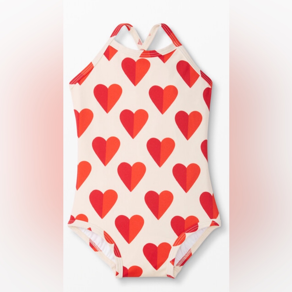 Hanna Andersson Girls One Piece Swimsuit